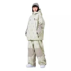 스노우보드 남녀공용 핑크보드복 상하세트