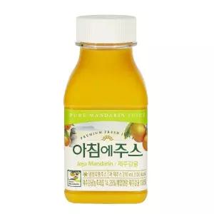 서울우유 아침에주스 제주감귤 210ml x 18입