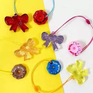 TBZ 트윙클리본 티걸이와 티높이조절 도넛링 4개 골프티꽂이