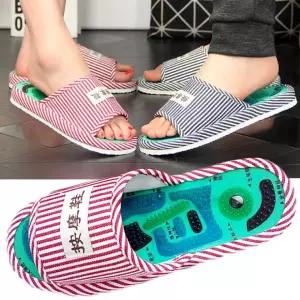 실내 지압슬리퍼 발 아치슬리퍼 다리붓기빼기 평발 EVA 다이어트 지압 실내화