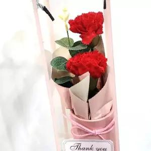 비누꽃 카네이션 조화꽃 어버이날 선물용 스승의날 꽃화분 선물박스 브로치