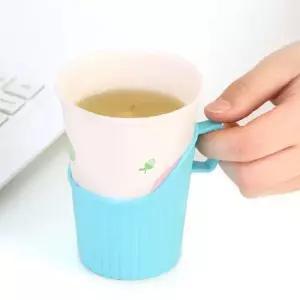 종이컵받침 종이컵홀더 ZF 컵홀더 종이컵손잡이 컵받침대