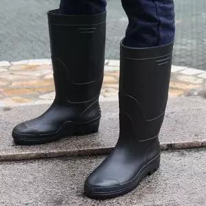 부츠 남성 레인부츠 올블랙 신발 CC483 1컬러 롱 워커