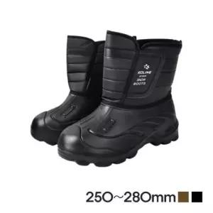 패딩신발 가볍고 발편한 남성용 방한화 방수화 부츠 키높이효과