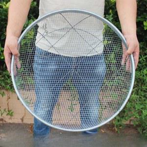 원형 참깨망 필터 다용도 구멍 거르기 곡물 소쿠리 멀티 얼기미