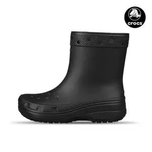[크록스] 클래식 여성 레인부츠 장화 블랙 208363-001