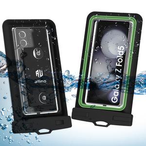 알리노 오토바이 방수케이스 방수팩 갤럭시 Z폴드3 4 5 Z플립 충전거치대