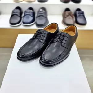 [모다아울렛][탠디]경량 광폭 데일리 남성 4CM굽 정장 구두 블랙 Y25011_DG