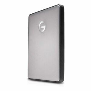 G-Technology 1TB G-Drive 모바일 USB-C (USB 3.1) 휴대용 외장 하드 드라이브, 스페이스 그레이 - 0G10265