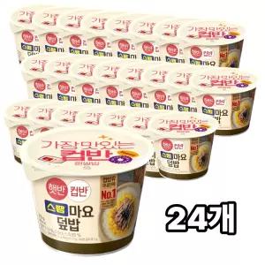 햇반컵반 스팸마요덮밥219g x 24개