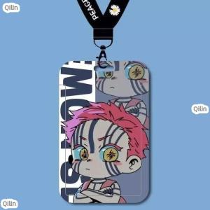 귀멸의칼날 귀칼 캐릭터 목걸이 카드 지갑 탄지로 네즈코 젠이츠 비공식 굿즈