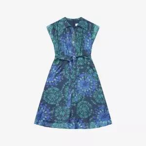 [하프클럽/베스띠벨리]베스띠벨리 세이브존04 타이다이 나염 민소매 원피스 BKOAF25500