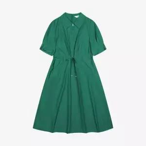 [하프클럽/베스띠벨리]베스띠벨리 세이브존04 드로스트링 나일론 원피스 BKOAF25530