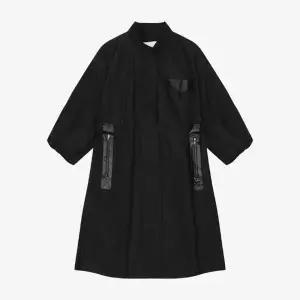 [하프클럽/베스띠벨리]베스띠벨리 세이브존04 아노락 무드 트렌치 코트 BKNAC26040