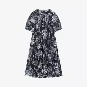 [하프클럽/베스띠벨리]베스띠벨리 세이브존04 플라워 프린팅 반팔 원피스 BKOAG25620