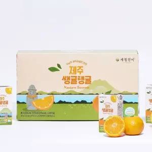 [G] 제철진미 제주 무농약 감귤쥬스 125ml 2박스 총 48팩