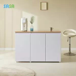 사사가구 칼렌 1200 2단 아일랜드 홈바 수납장