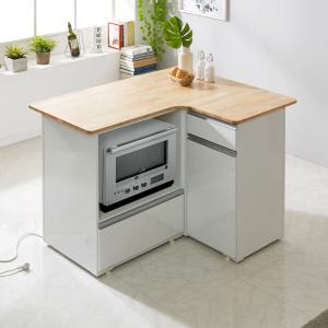 미니바 고무나무 원목 상판 아일랜드식탁, 바디 하이그로시, 홈바, 미니바, 렌지대, 전기밥솥 수납