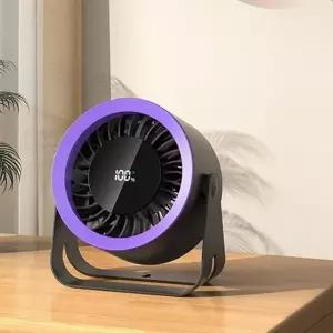 데스크탑 소형 리모컨 탁상용LED선풍 원격조절 KC 고속 벽걸이 선풍기 100단계 수동