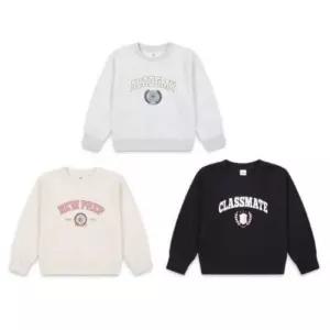 탑텐 키즈 더블니트 레터링 맨투맨맨투맨MKE1TR2201 PXX066 WZF185