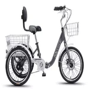 사륜자전거 어르신 3륜 페달 4륜 성인 네발자전거