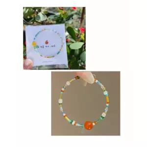 팔찌 소품 제주소품 감귤 잘팔리는소품 오색 과일 비즈팔찌 꿈제주