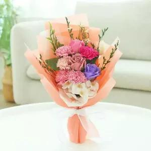 카네이션 꽃다발 선물용 생화