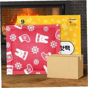 주머니 휴대 소형 발열 보온팩 겨울 야외활동 손 온열 간편 부착 일회용 찜질 용품