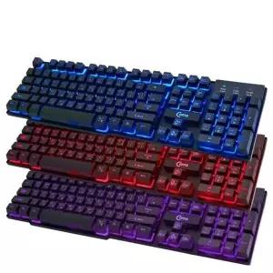 3색 391ZMD72 LED 백라이트 게이밍 키보드 / 19키 동시입력