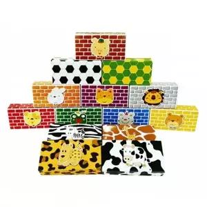 ( )가꿈 종이블럭 작은블럭 50pcs (여러가지패턴) (NO.267) 블록 블럭 완구