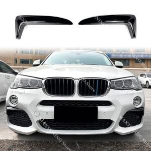 앞범퍼 흡기 스플리터 트림 자동 에어 벤트 그릴 스포일러 BMW X3 F25 X4 F26 LCI M 스포츠 xDrive20i 28i
