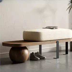 북유럽 벤치 거실 로비 체어 디자인 고급 소파 라운지