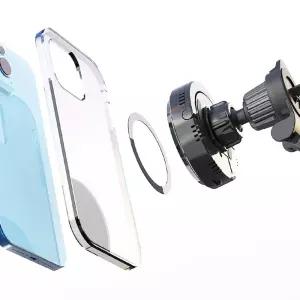 맥세이프 차량용 무선 충전기 분리형 15W 4120 자동차 폰충전기 스마트 용폰 용충전기