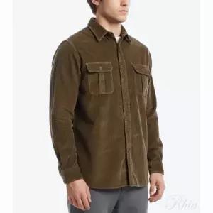 폴로랄프로렌 클래식핏 스웨이드 패치 코듀로이 셔츠 710950424002