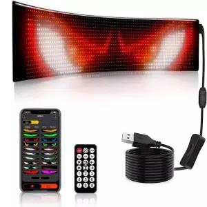 눈모양 튜닝의자 자동차 대형 LED 앞유리 화물차