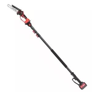 무선 체인톱 충전식 전기 고지톱 장대형 가지치기 헤지트리머 전동톱