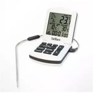 가정온도계 전문가용 중심온도계 알람 내열센서와이어 오븐온도계