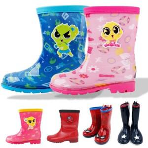 어린이장화 남아 여아 4컬러(170mm-240mm 균일가) 캐릭터 레인부츠 한정판매