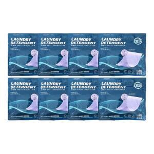 [ 테크 ] 엘지 한장빨래 시트세제 효소캡처 15매입 8개 라벤더향