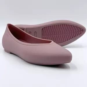 크록스 여성 브루클린 포인티드 플랫 까시스 정품 210169-5PG