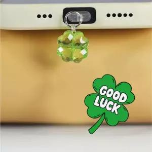 아트박스 알럽하우스 총2개) 휴대폰 충전 먼지 플러그 귀여운 먼지마개