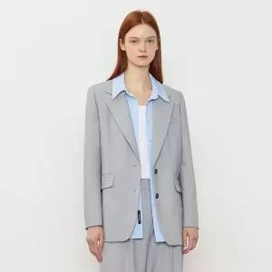 [롯데백화점]케네스레이디 앤로브 셔츠 레이어드 자켓 (EWJKOC46)