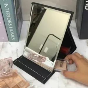 사각 탁상거울 블랙 대 탁상화장거울 폴딩거울 화장대 (KYR-WFJ1ZPC)