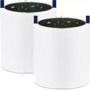 블루에어 블루 퓨어 511 2팩 모델 필터 입자 및 활성탄 필터와 호환되는 NXBHG 교체