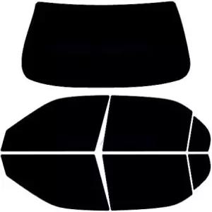 트루 라인 자동차 DIY 창문 틴팅 키트 - 맞춤형 그늘막 5 20 35 50 올사이드 및 백 윈도우 프리컷 틴트