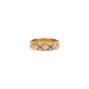 [엘러브]  코코크러쉬 링 스몰모델 53호 18K 베이지골드 다이아몬드 6ET0526