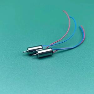 2PCS DC3.7V 75000RPM 미니 코어리스 모터 6*12mm 고속 612 홀로우 컵 DIY RC 드론 쿼드콥터용 강력한 자