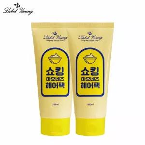 [라벨영] 찰랑머릿결+영양부족+건조/푸석머리케어 쇼킹 마요네즈헤어팩 1+1