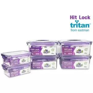 에코센스 히트락 올트라이탄 밀폐용기 6종