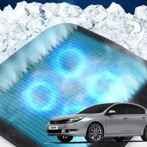 (제품 TYPE 1 - 쿨링 4팬)SM5 자동차 호환 4팬 쿨링방석 메쉬